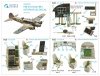 Quinta Studio QD48333 Avro Anson Mk.I 3D-Printed & coloured Interior on decal paper (Airfix) 1/48